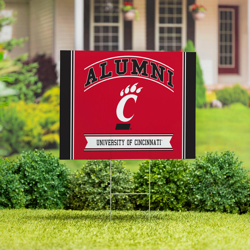 University of Cincinnati Yard Sign Alumni