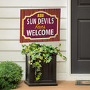 Arizona State University Yard Sign, "Fans Welcome"