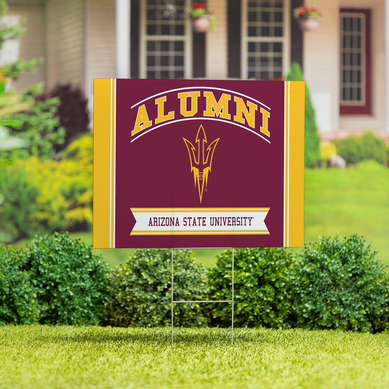 Arizona State University Yard Sign Alumni