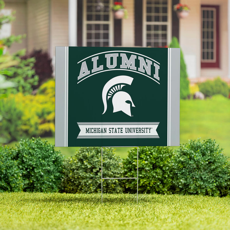 Michigan State University Yard Sign Alumni