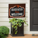 Oregon State University Yard Sign, "Fans Welcome"