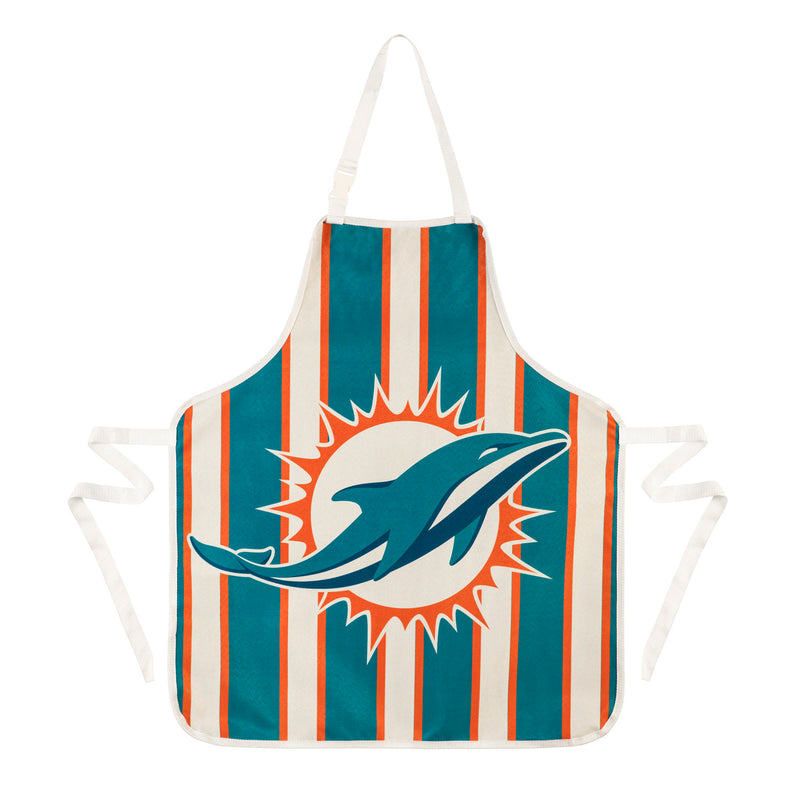 Miami Dolphins, Double Side Apron,4ap3816ds