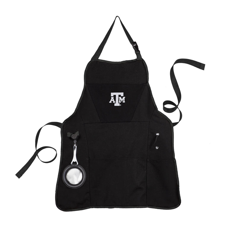 Evergreen Home Accents,Grill Apron, Black, Texas A&M,26x30x0.3 Inches