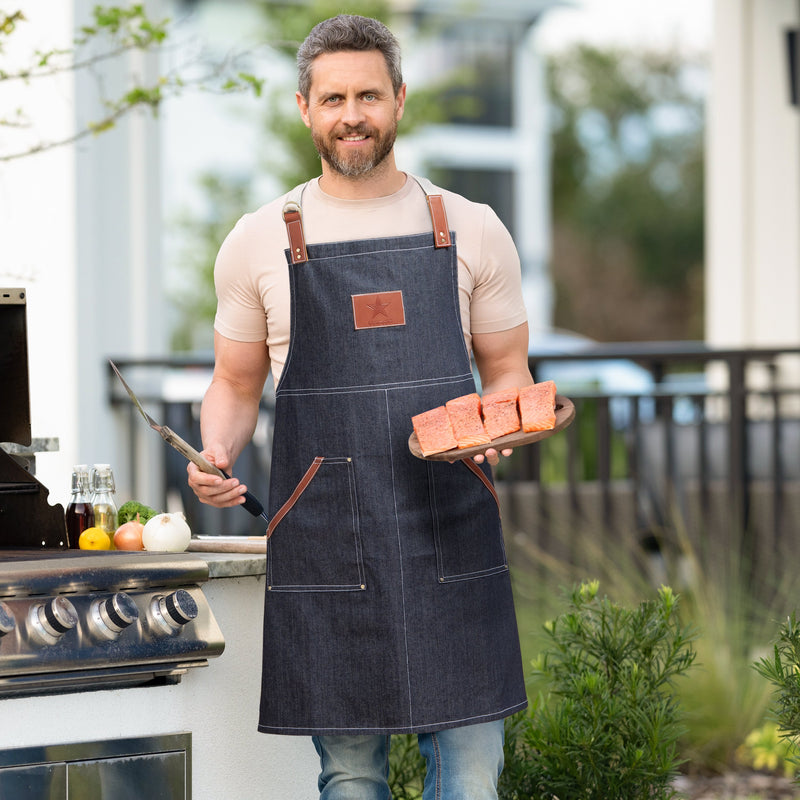 Evergreen Gifts,Denim Apron, Dallas Cowboys,26x34x0.01 Inches