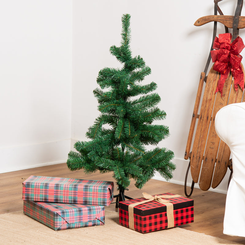 3'H Christmas Tree with Metal Stand,4fl193