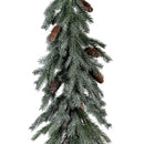 VivaStyle Tree, Indoor/Outdoor Artificial Pine Tree in Burlap Sack, Set of 2