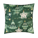 Greenery Joy To The World Pillow Cover