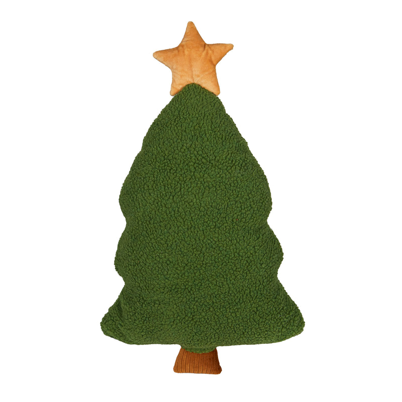 24" Shaped Pillow, Christmas Tree,4sp39001