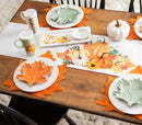 72" Fabric Pumpkin Table Runner, Give Thanks,4tr9865