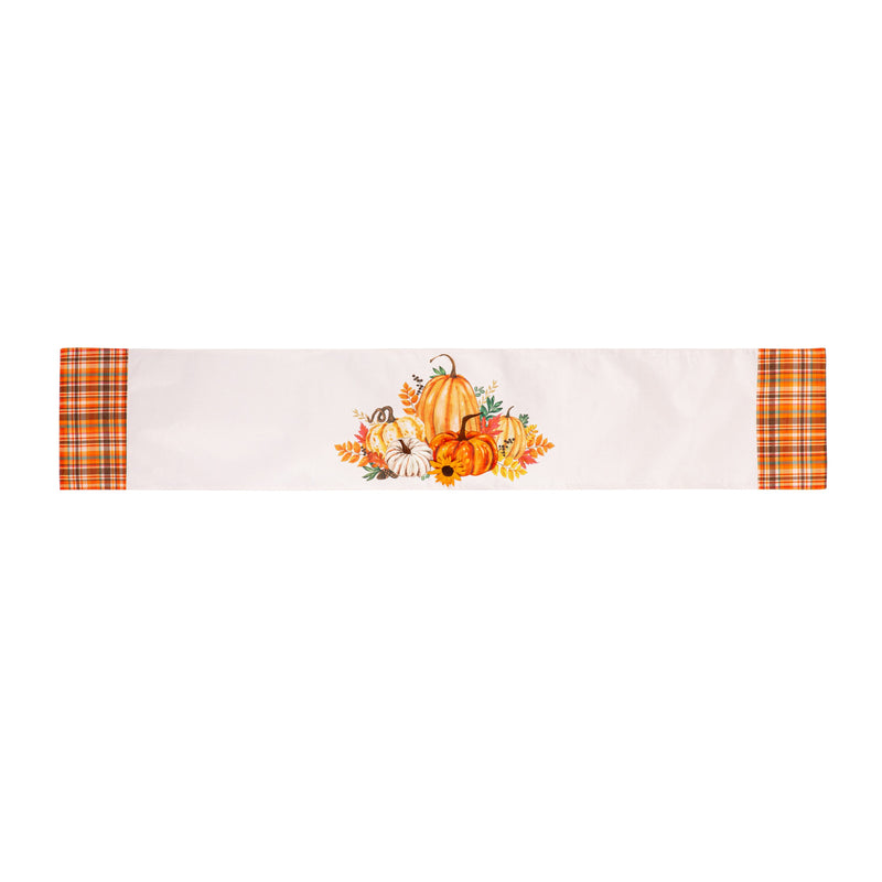 72" Fabric Pumpkin Table Runner, Give Thanks,4tr9865