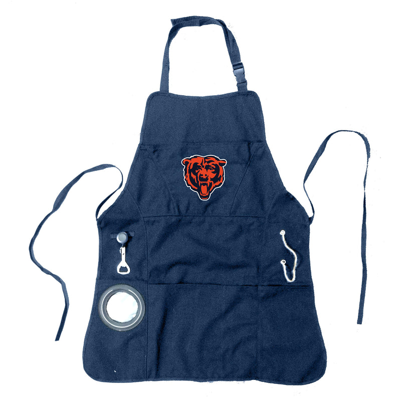 Chicago Bears Grilling Apron, Bear Head Logo