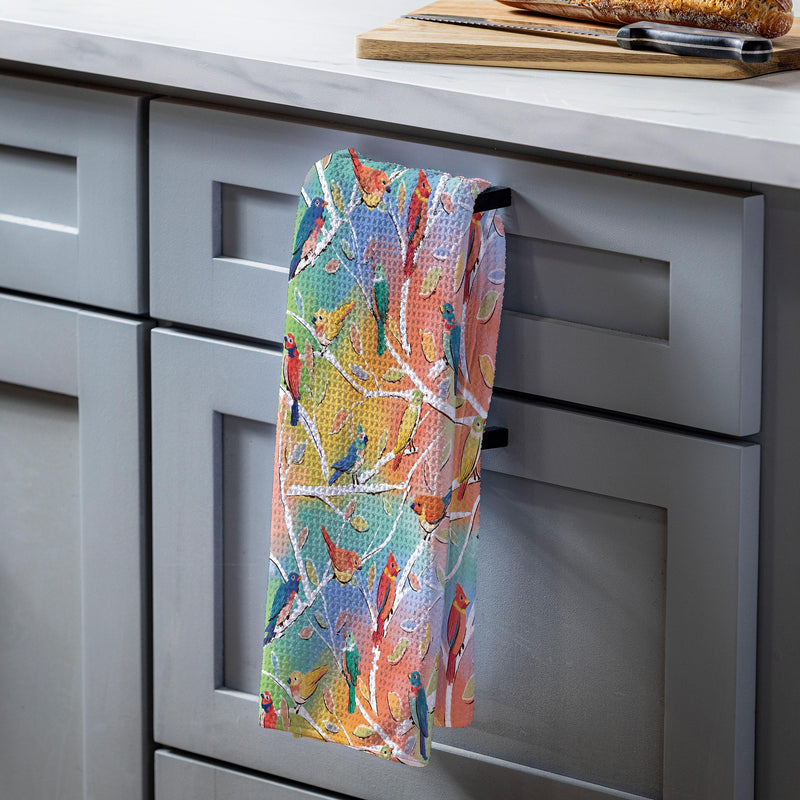 Whimsy Nature Quick Dry Kitchen Towel, 18" x 30"