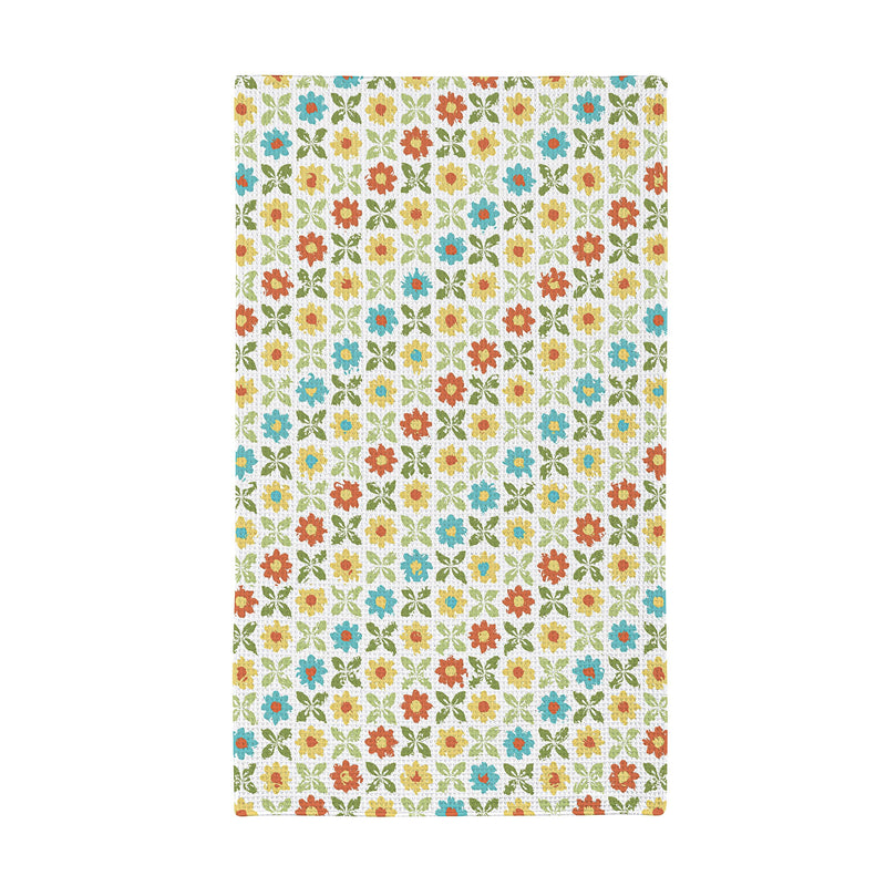 Floral Mod Quick Dry Kitchen Towel, 18" x 30"