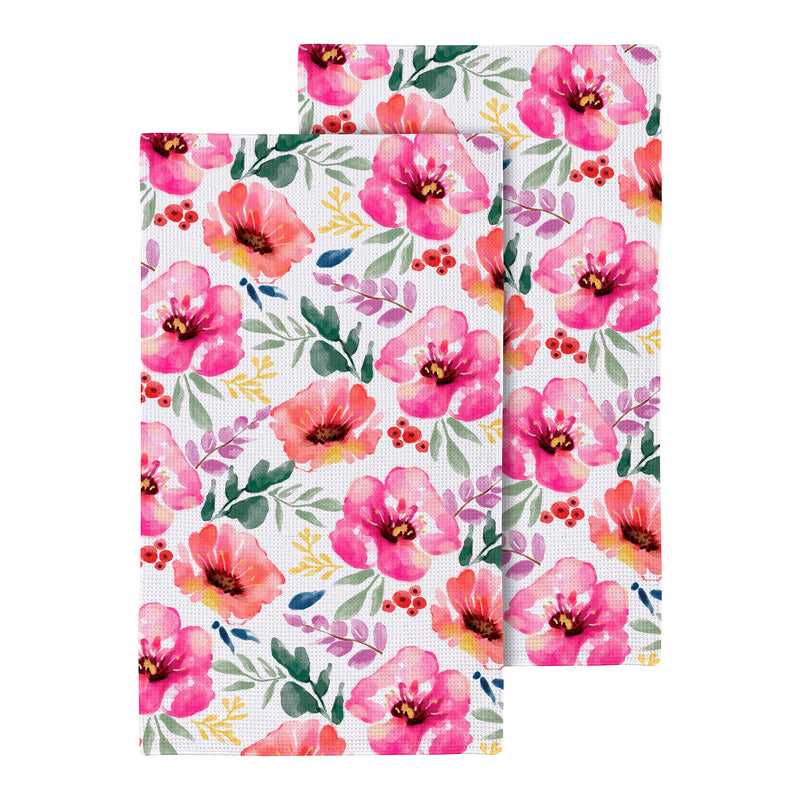 Pastels of Nature Quick Dry Kitchen Towel, 18" x 30"