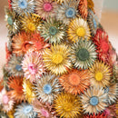 Easter Bunny Dried Floral Decor, 12"H