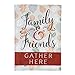 Gather Here Garden Linen Flag