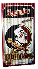Florida State Corrugated Metal Wall Art