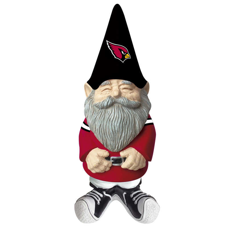 Evergreen Statuary,Arizona Cardinals, Garden Gnome,4.75x4x11.25 Inches