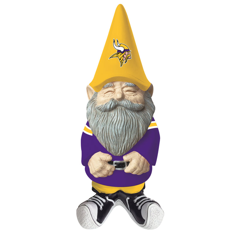 Evergreen Statuary,Minnesota Vikings, Garden Gnome,4.75x4x11.25 Inches