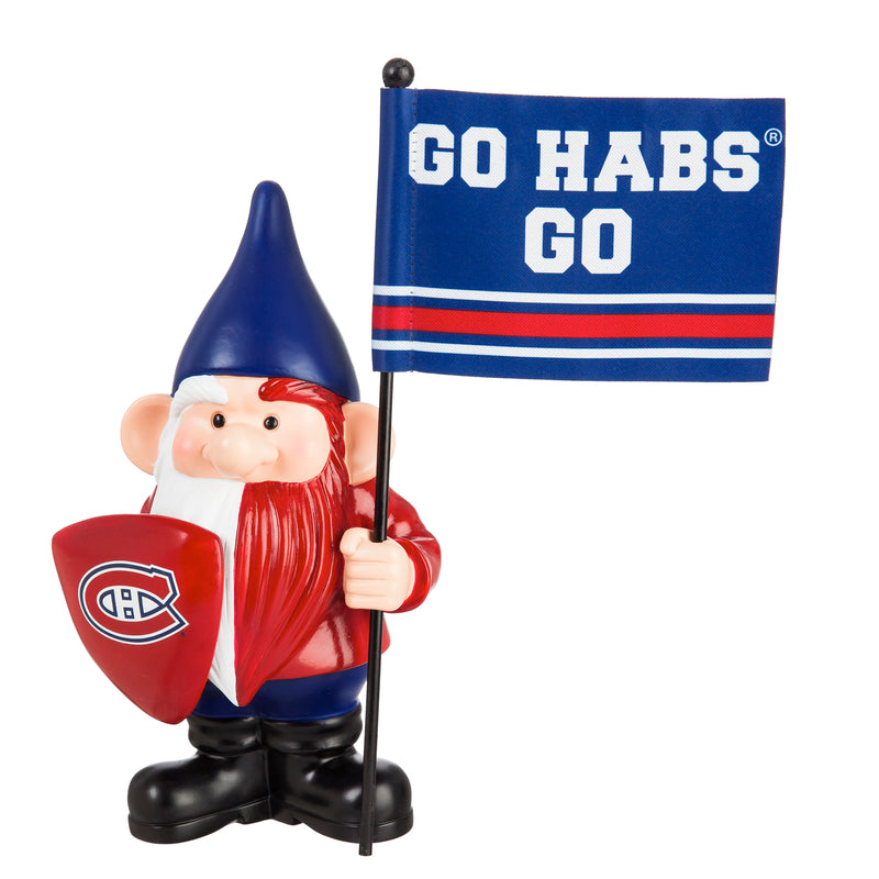 Montreal Canadiens, Flag Holder Gnome,544364fhg