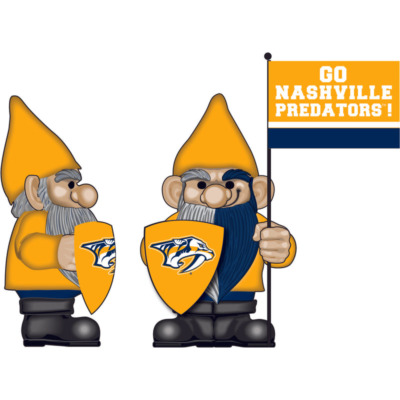 Nashville Predators, Flag Holder Gnome,544365fhg