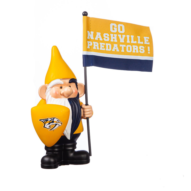 Nashville Predators, Flag Holder Gnome,544365fhg