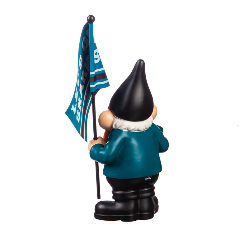 San Jose Sharks, Flag Holder Gnome,544373fhg