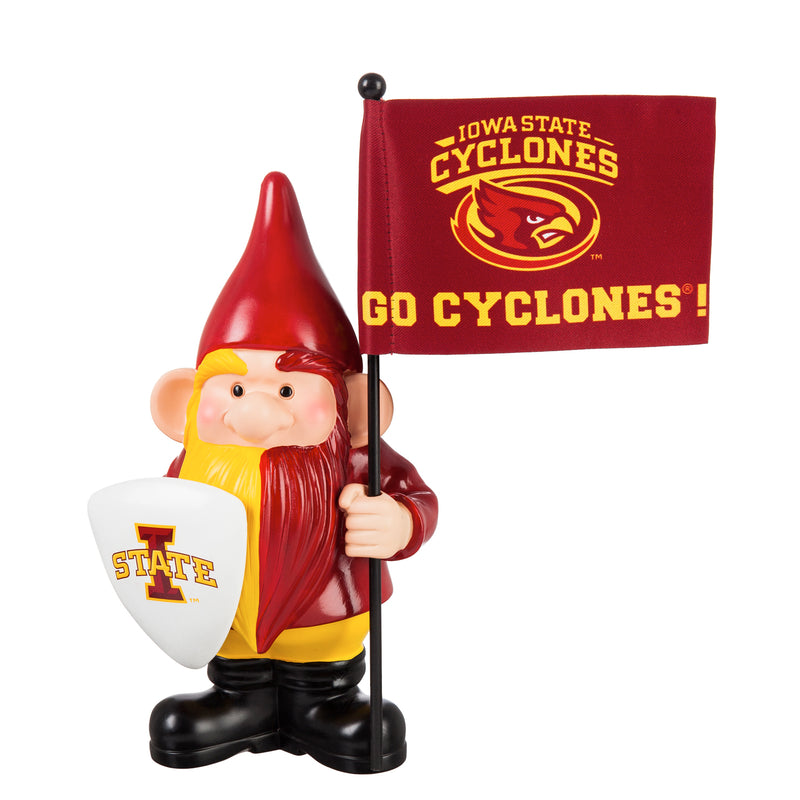 Iowa State University, Flag Holder Gnome,54962fhg