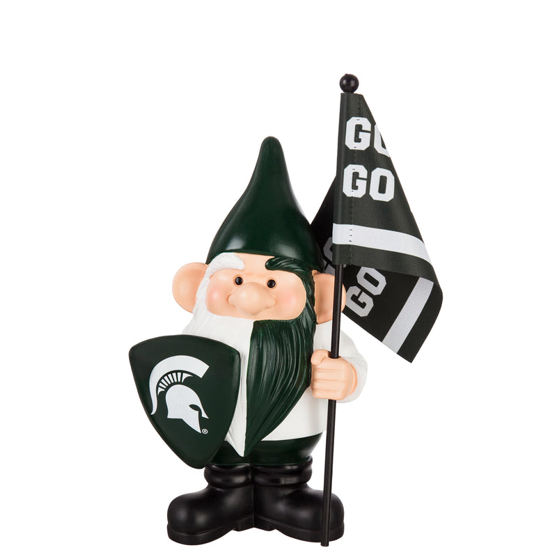 Michigan State University, Flag Holder Gnome,54971fhg