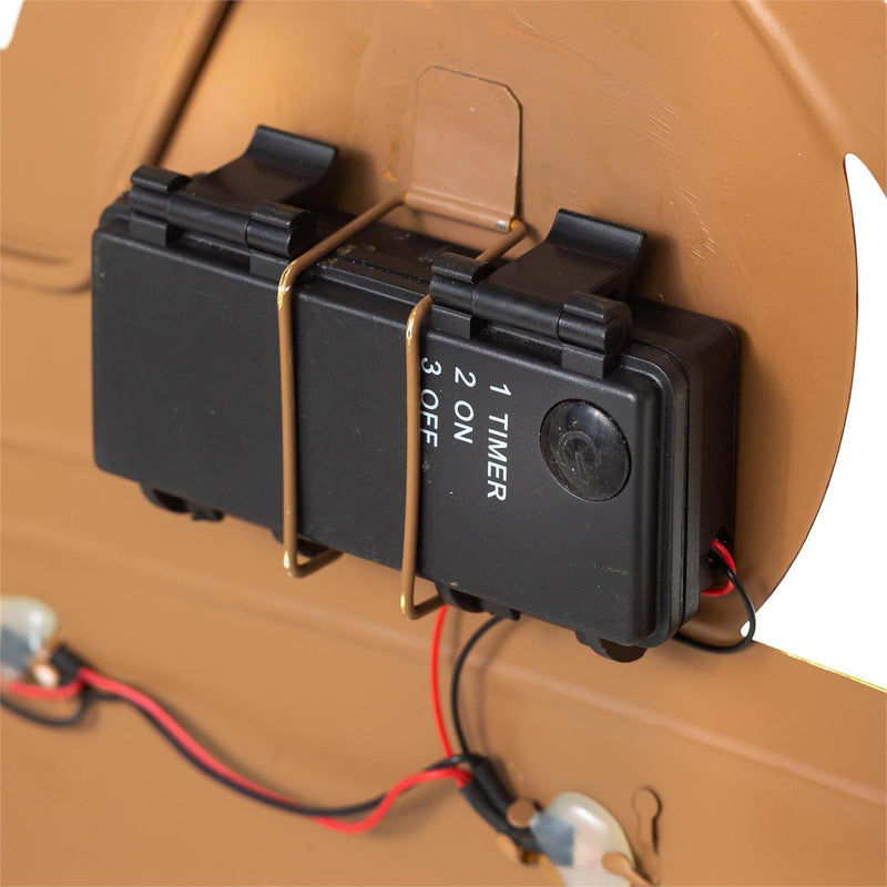 Santa,Sleigh and Reindeer Lighted Landscape Panel Stakes,Set of 5