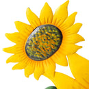 Embossed Pumpkin Sunflower Stake