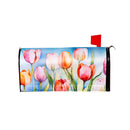 Tulip Fields Mailbox Cover
