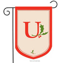 Flag,Applique,Gar,Holiday Monogram U