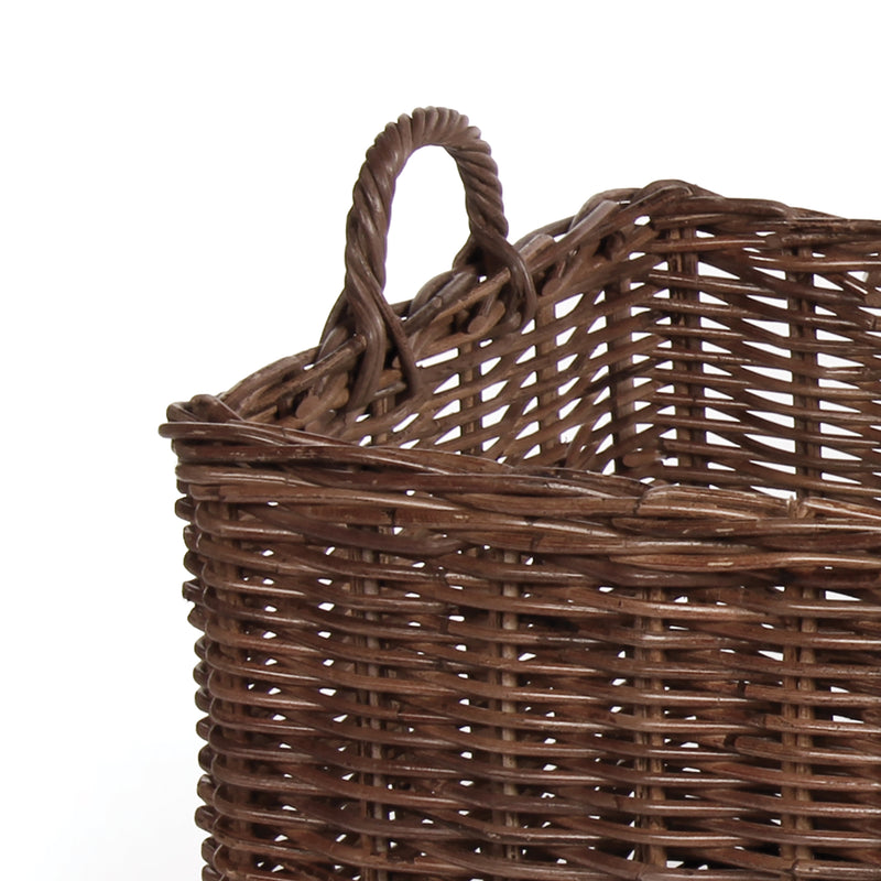 NAPA Home & Garden, NORMANDY SQUARE BASKETS WITH HANDLES, SET OF 2,6518LB