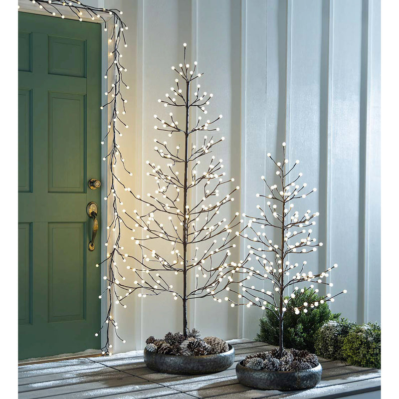 Large Lighted Mini Globe Tree, 6'H with 240 Lights,65p43