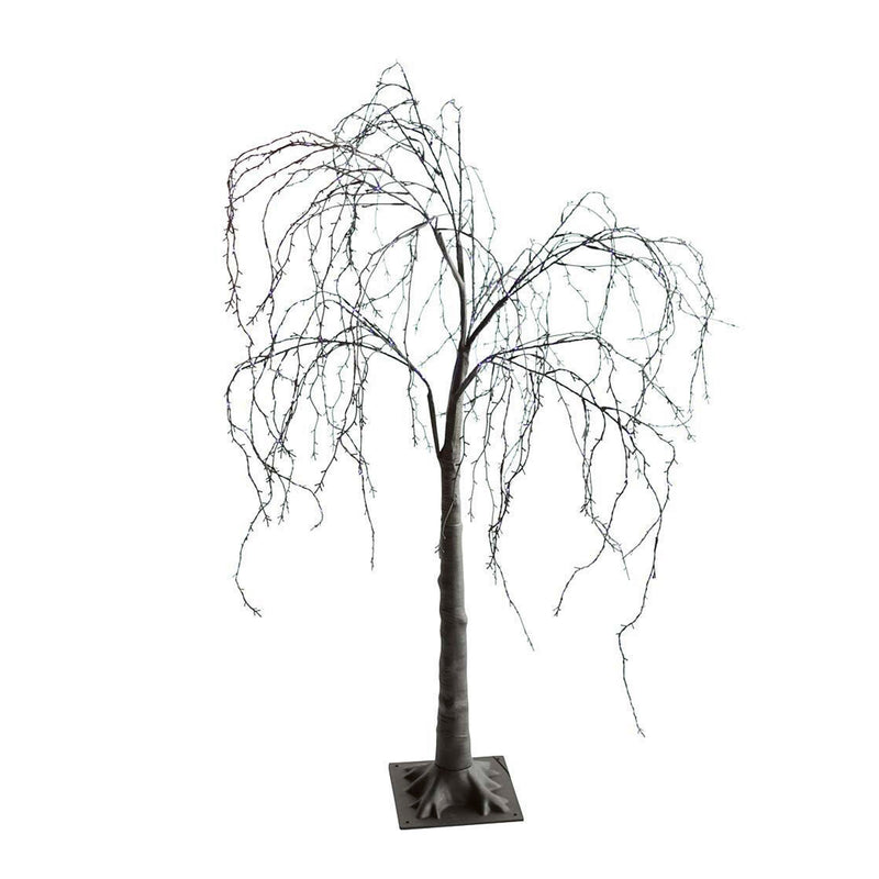 Evergreen Home Accents,Indoor/Outdoor Electric Lighted Weep Willow Tree, 4' Tall,26x26x48 Inches