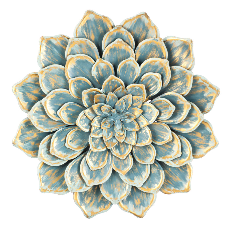 Multiple Layer Metal Wall Flower,6awd038