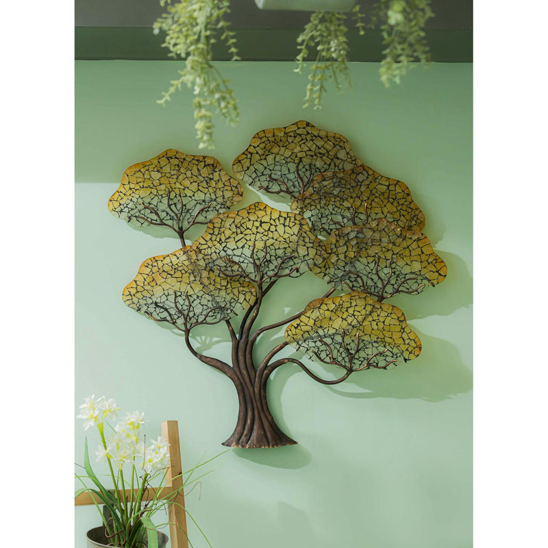 What She Shed Indoor Wall Décor, Metal Wall, Mosaic Tree
