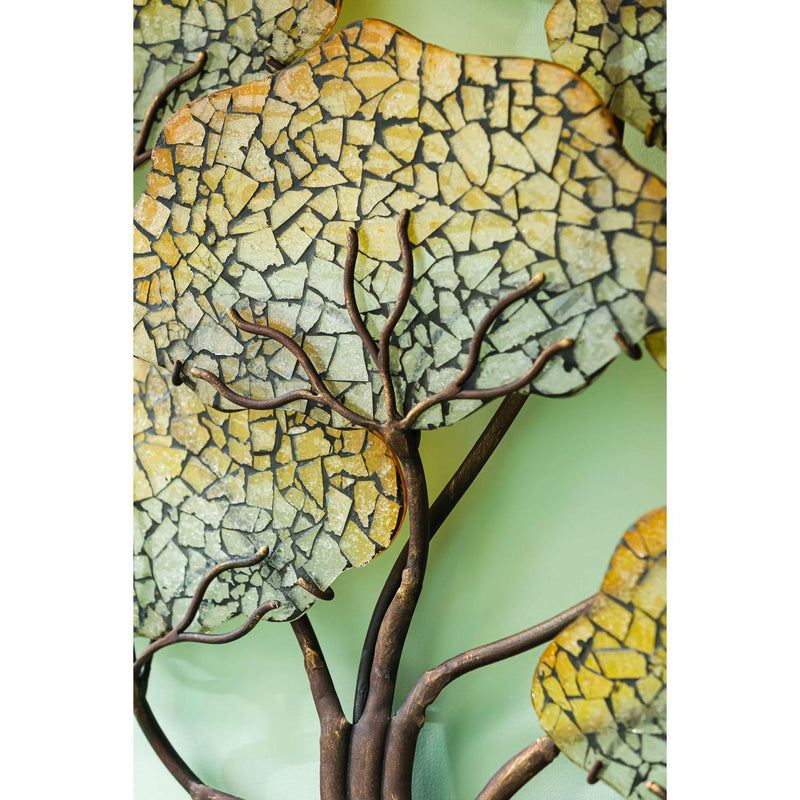 What She Shed Indoor Wall Décor, Metal Wall, Mosaic Tree