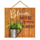 Inspirational Garden Theme Wood Wall Décor