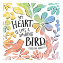 Whimsy Nature Bird Canvas Wall Décor, 10" H x 10" L