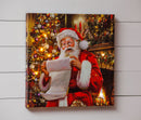 LED Canvas Wall Décor, Santa