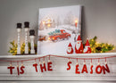 LED Canvas Wall Decor, Winter Truck,6ltc6190