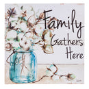 LED Canvas Wall Decor, Family Gathers Here,6ltc6424b