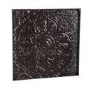 Vintage Blue Flower Metal Wall Art