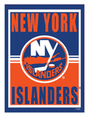 15.5"L x 11.5"H Medium Metal Wall Sign, New York Islanders,6m4367usm