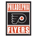 15.5"L x 11.5"H Medium Metal Wall Sign, Philadelphia Flyers,6m4370usm