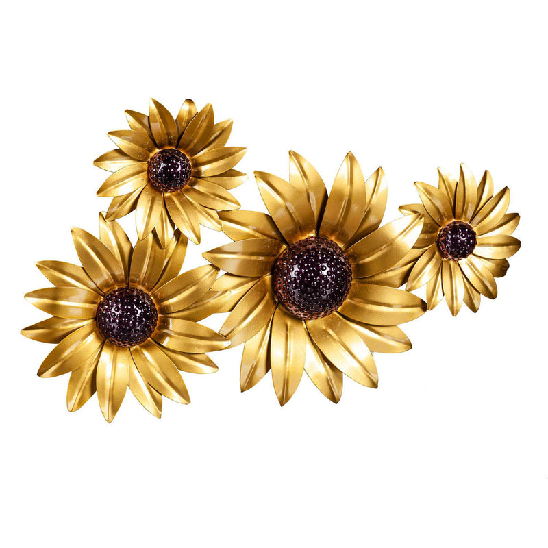 Petal & Plow Outdoor Wall Décor, Metal, Sunflower