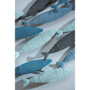 School of Fish Metal Wall Decor,6m682