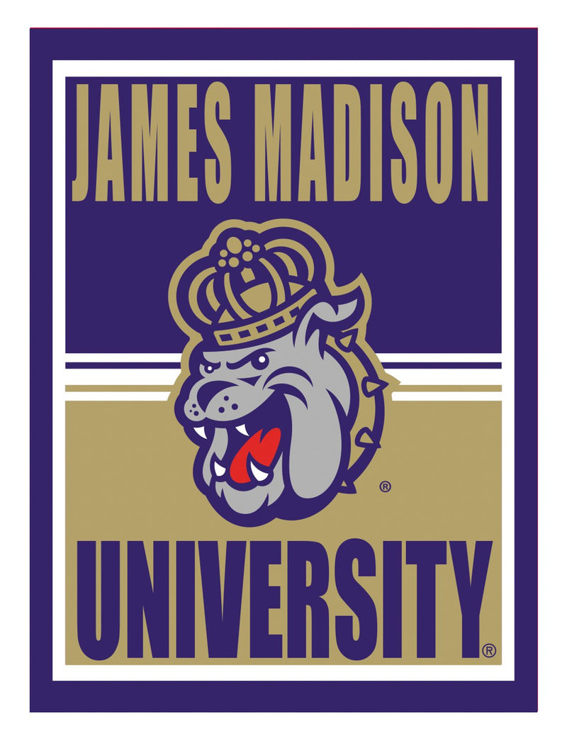 15.5"L x 11.5"H Medium Metal Wall Sign, James Madison University,6m902usm